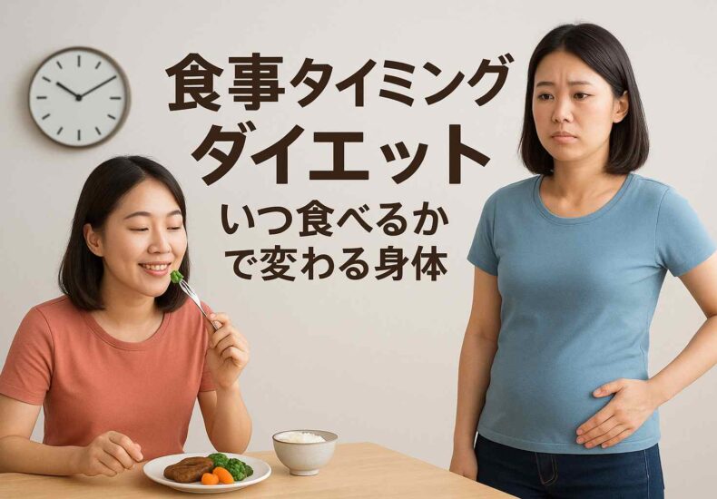 食事タイミングダイエット」完全ガイド｜“いつ食べるか”で変わる体と調子