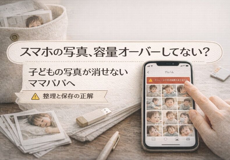 スマホの写真容量オーバー