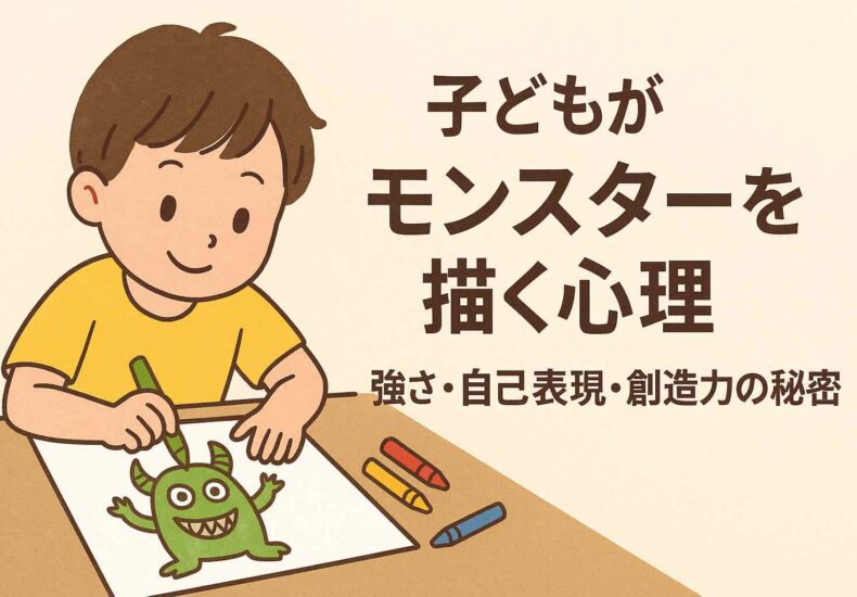 子どもがモンスターを描く心理