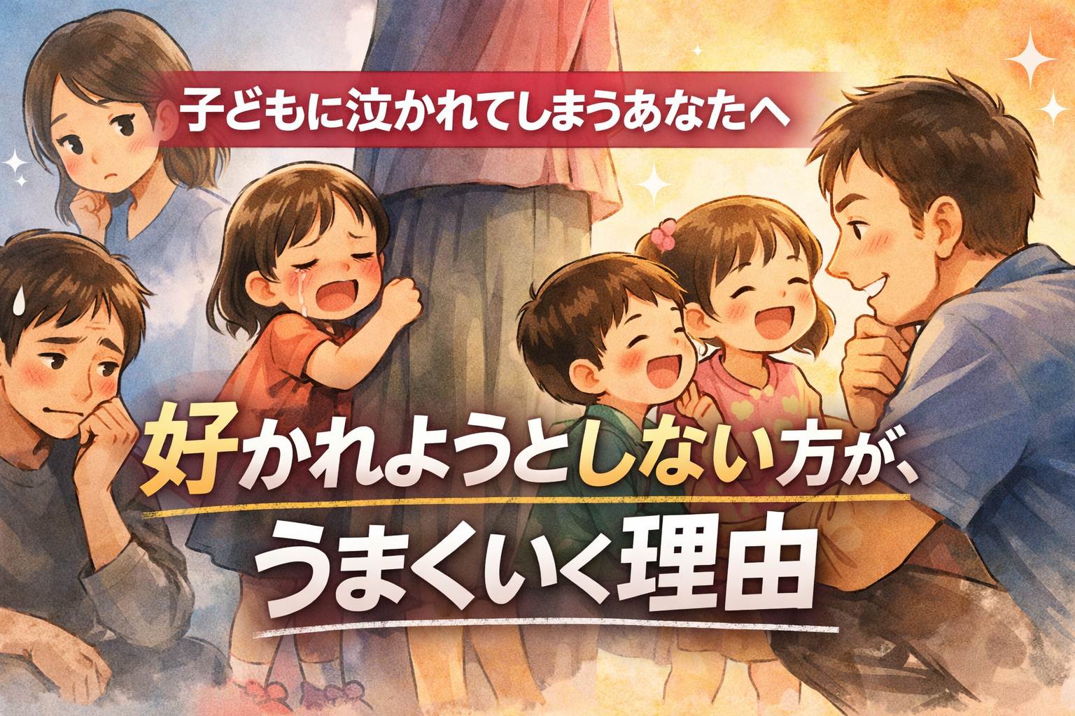 子どもに懐かれるには