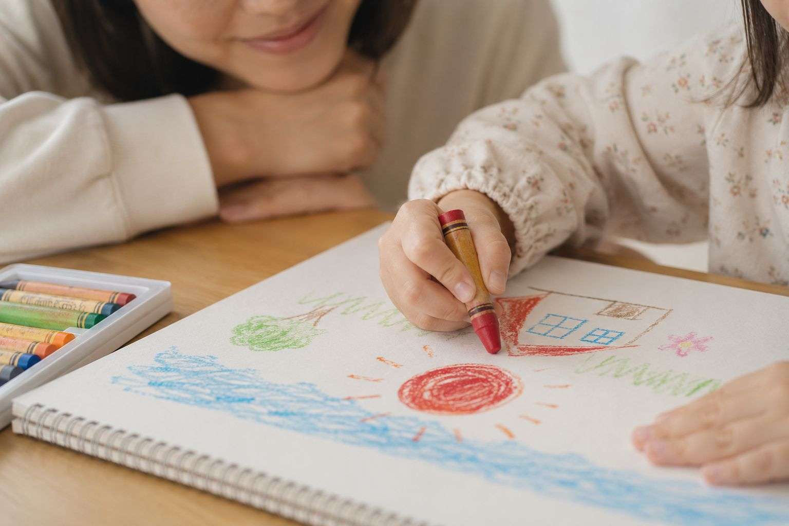 子どもが描く「太陽の絵」でわかる心理|位置・色・大きさ別に元教諭が解説