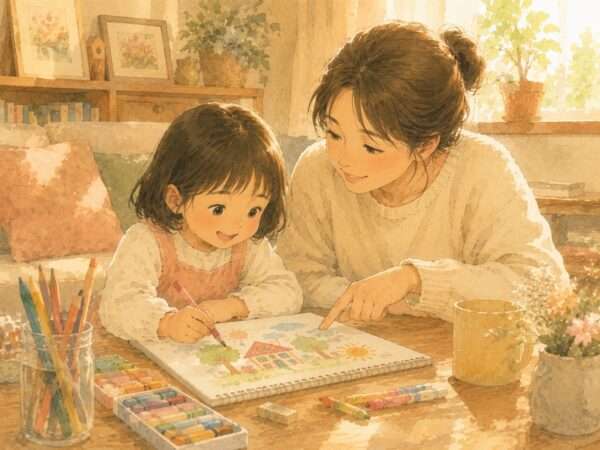 絵が得意な子への声かけ