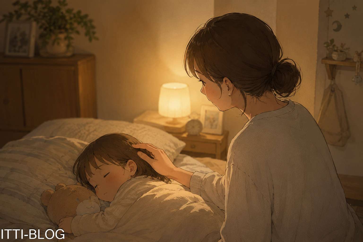 夜泣き