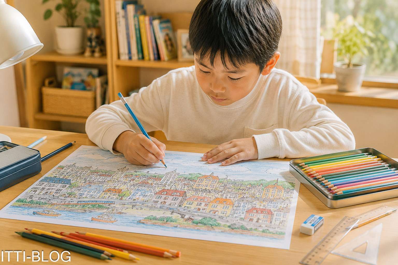 絵が得意な子