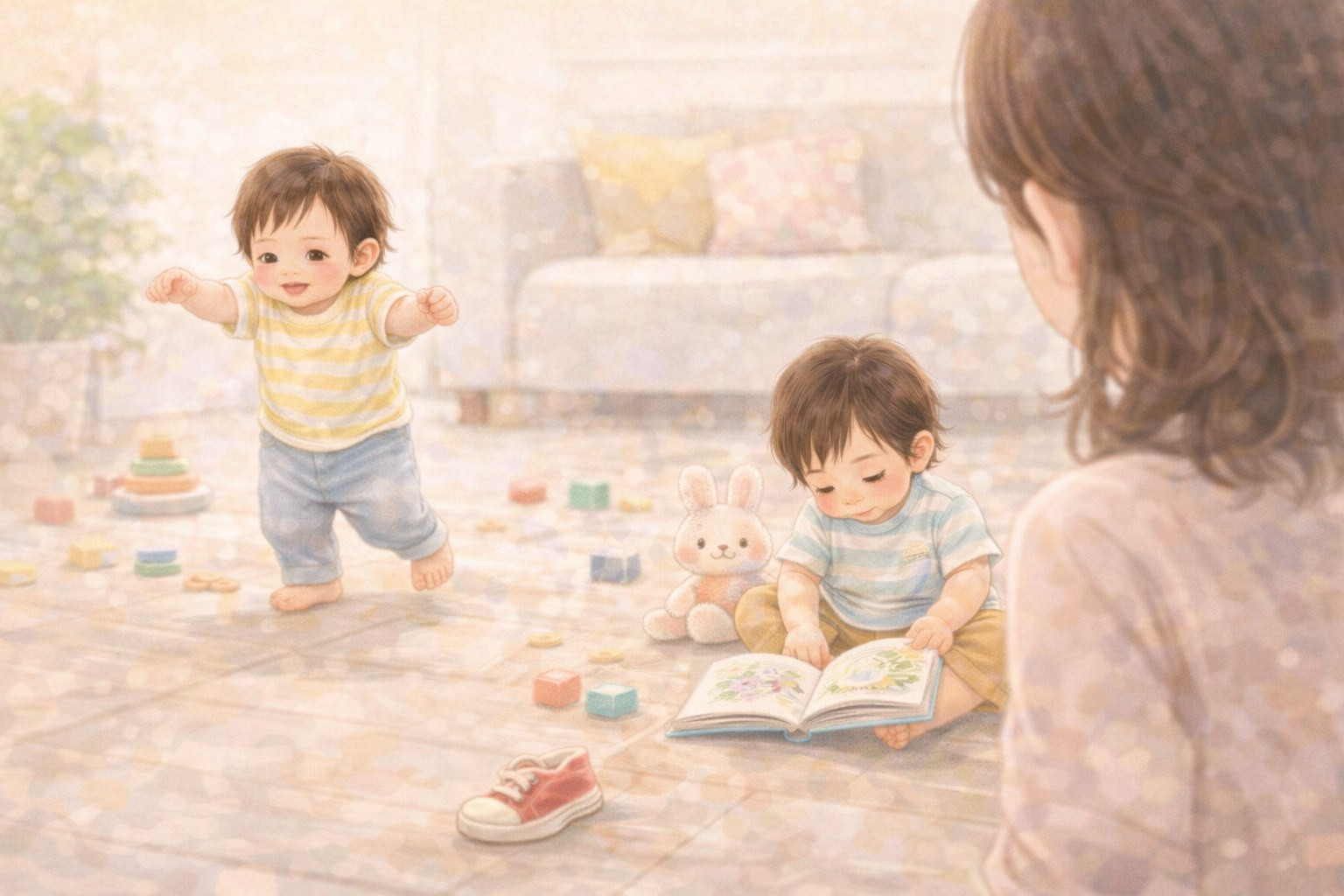 １歳歩かない