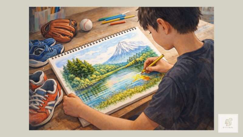 落ち着き始めたときに見せる変化のサイン|思春期の子どもの絵の変化