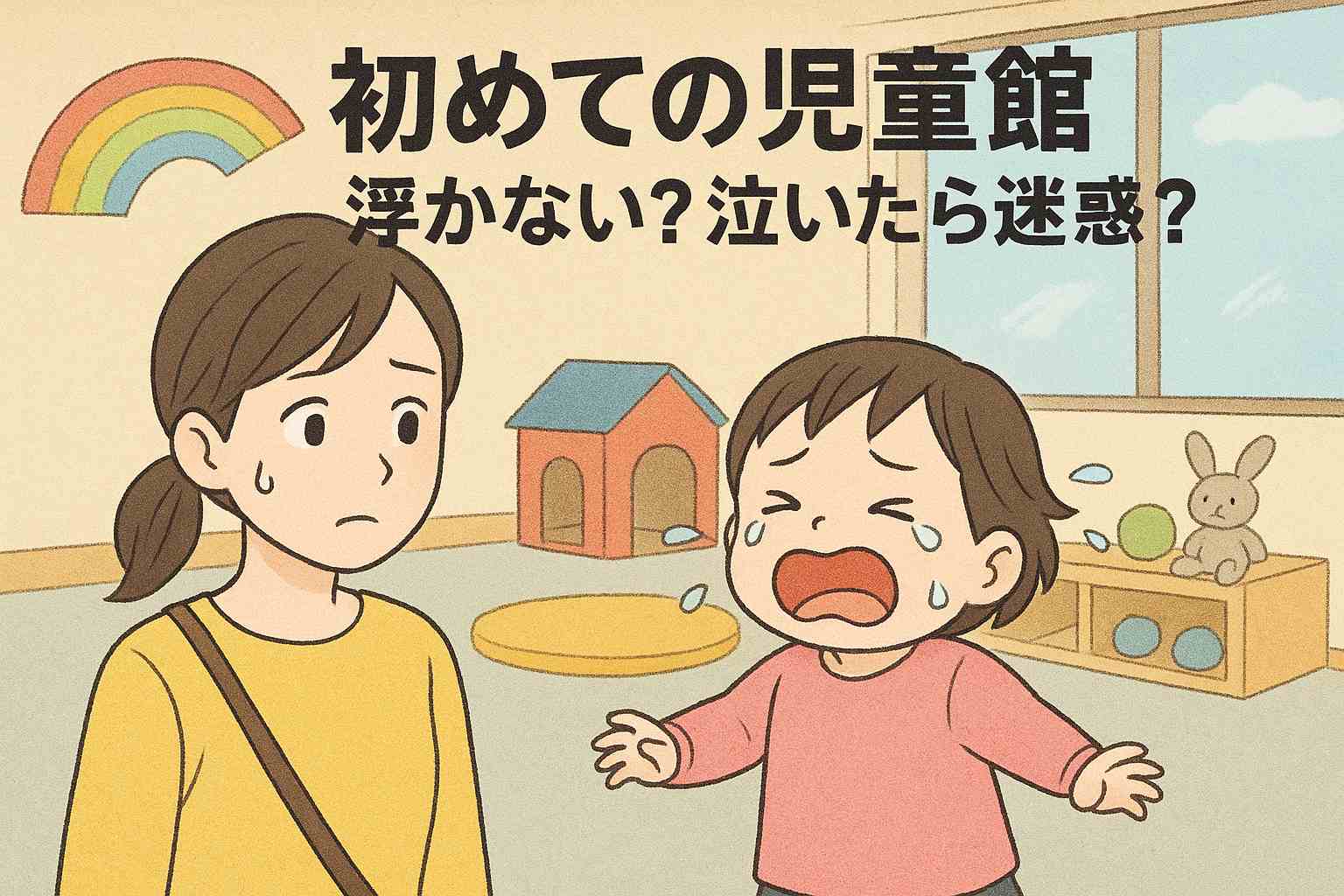 支援センターってどんなところ？初めてでも浮かない？