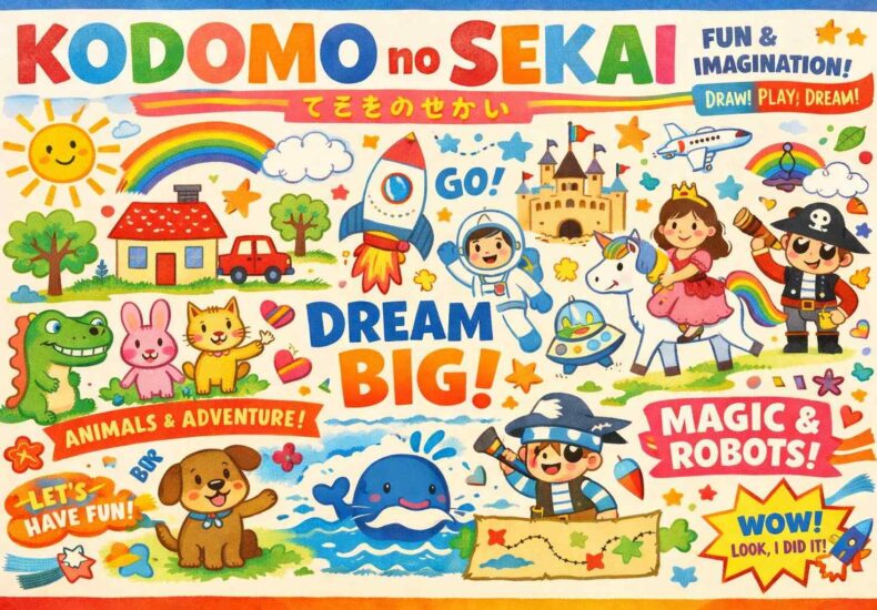 子どもの絵に出るモチーフ