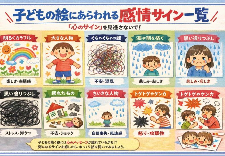 子どもの絵に表れる感情サイン