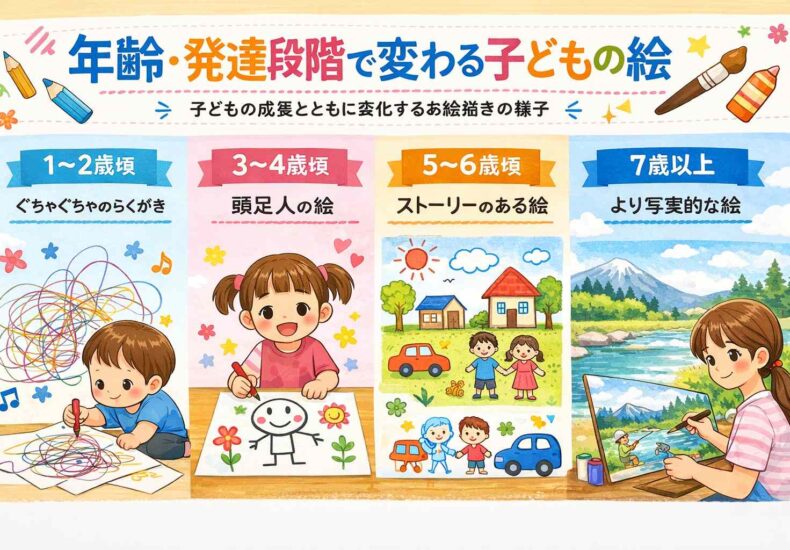 子どもの絵の発達段階