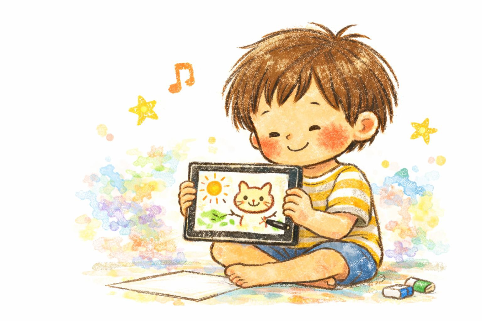 デジタルアートなら上手に見える