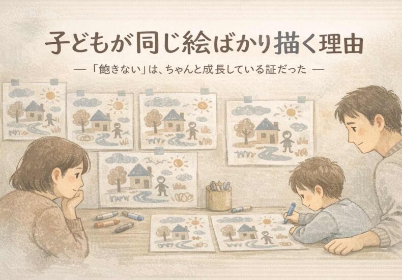 子どもが同じ絵ばかり