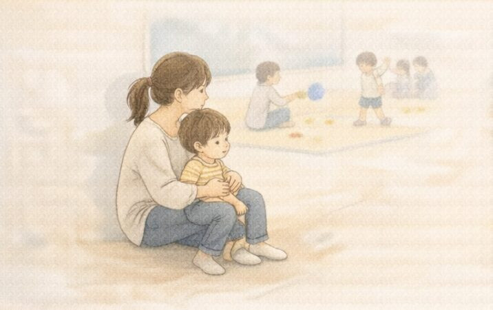 支援センターで固まる