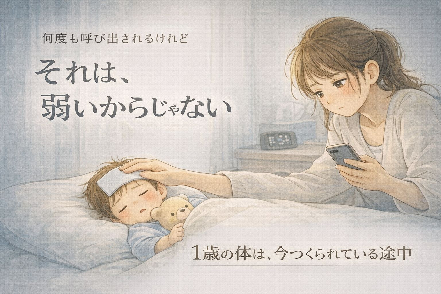 １歳の病院通い