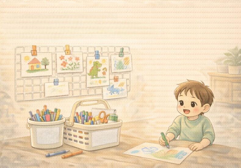 １００均で画材収納テク