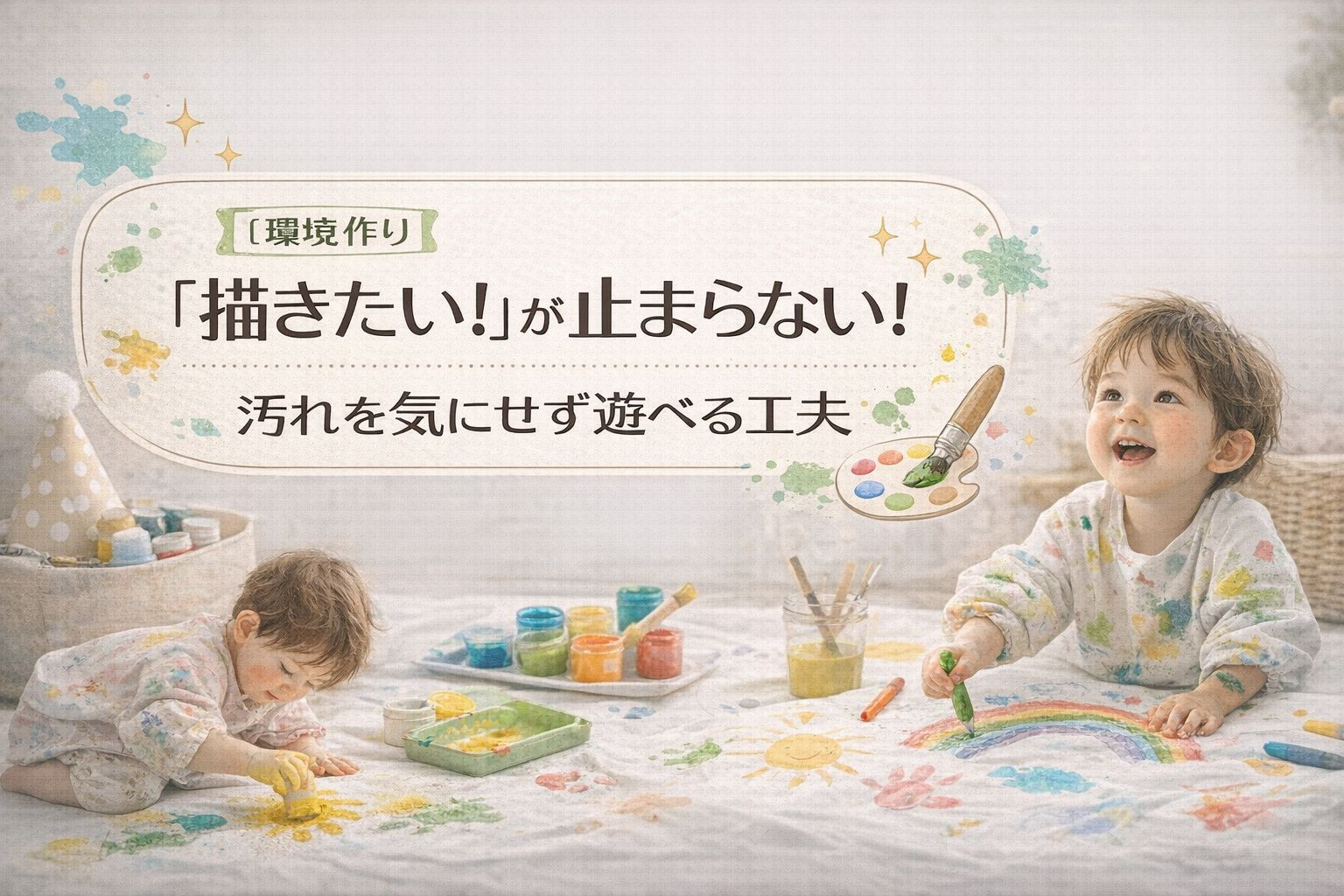 描きたいが止まらない環境づくり