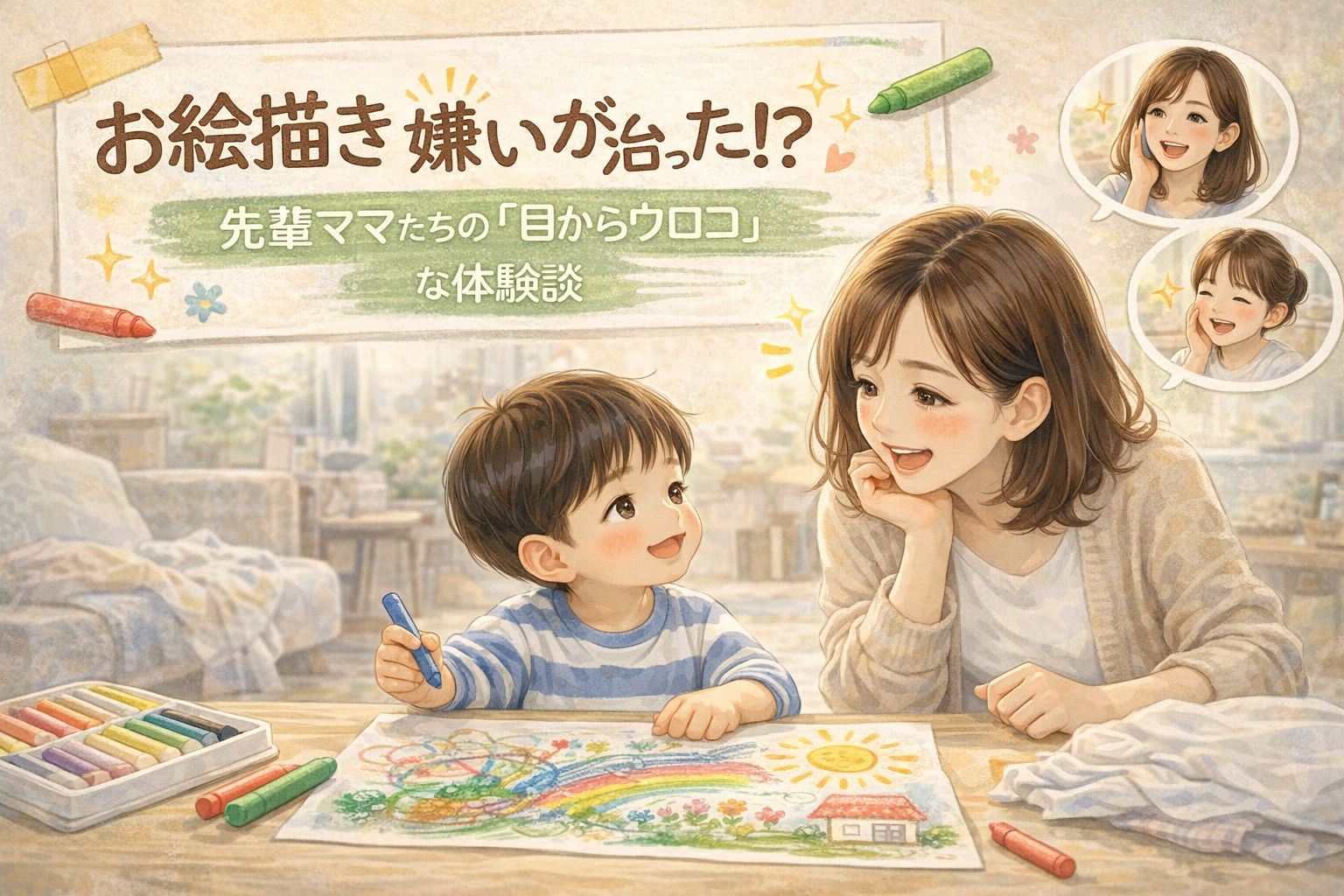 おえかき嫌いが治った