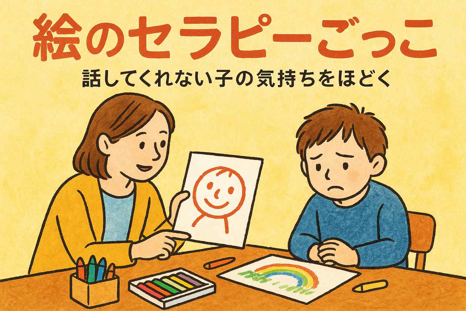絵のセラピーごっこ