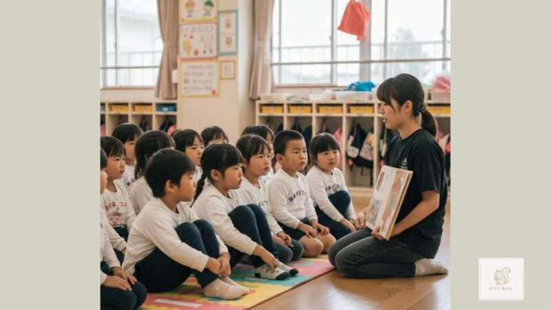 外で頑張っている姿