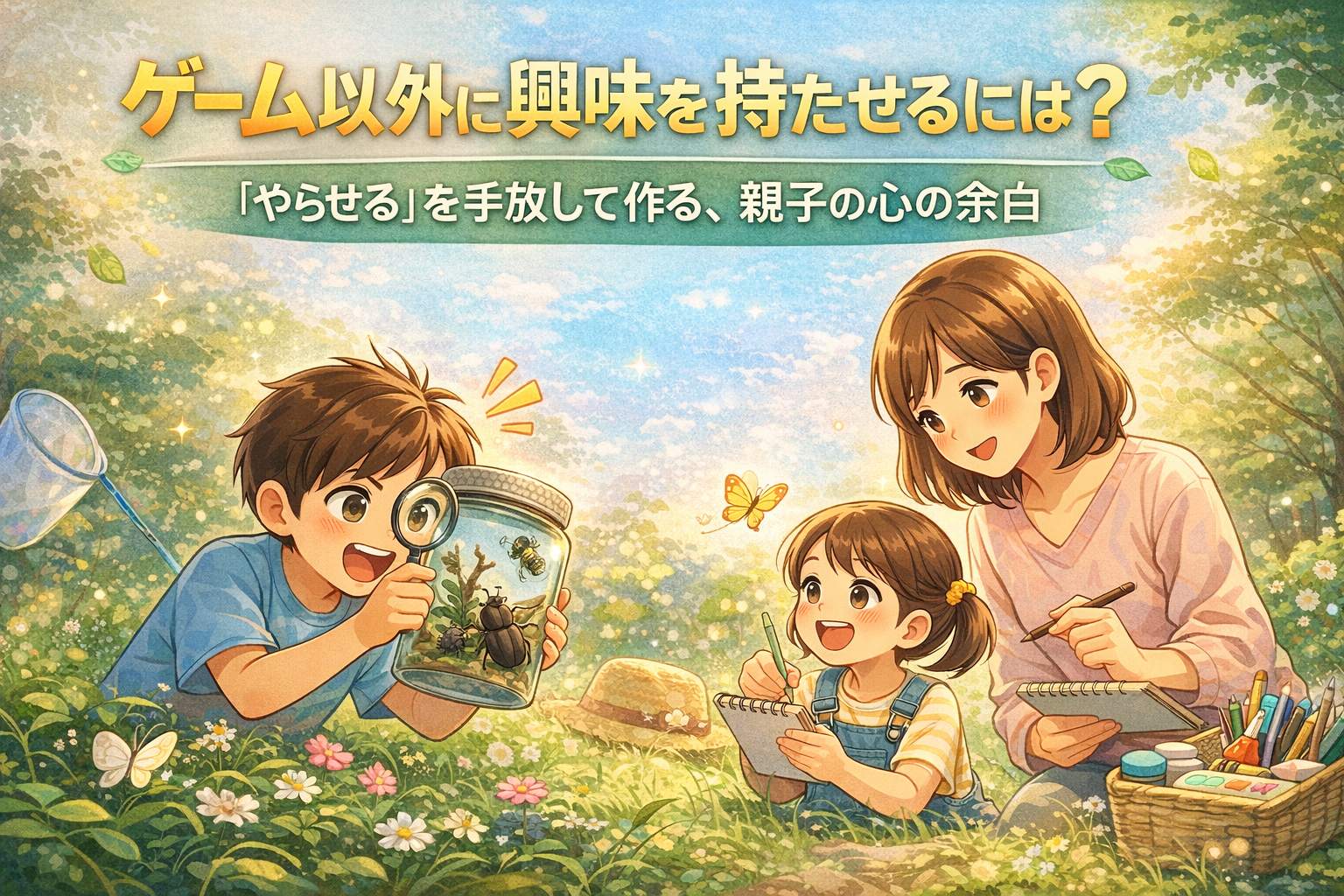 小学生の余白の作り方