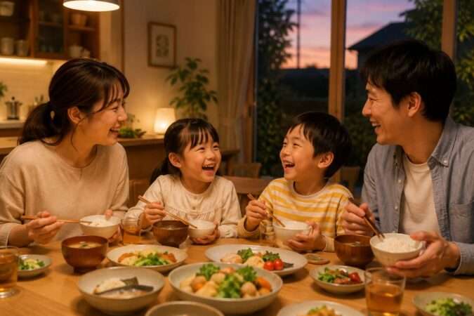 家族団らん