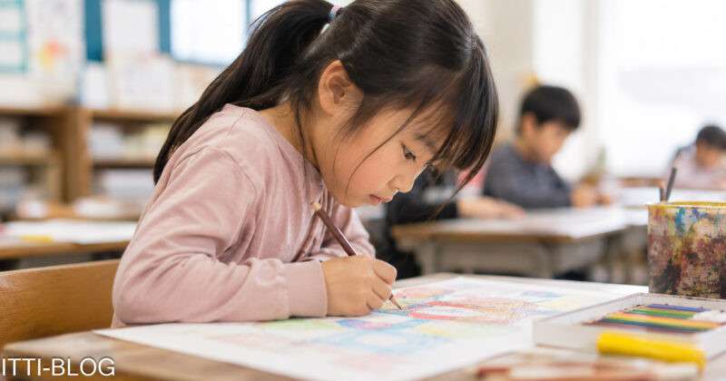 絵が好きな子